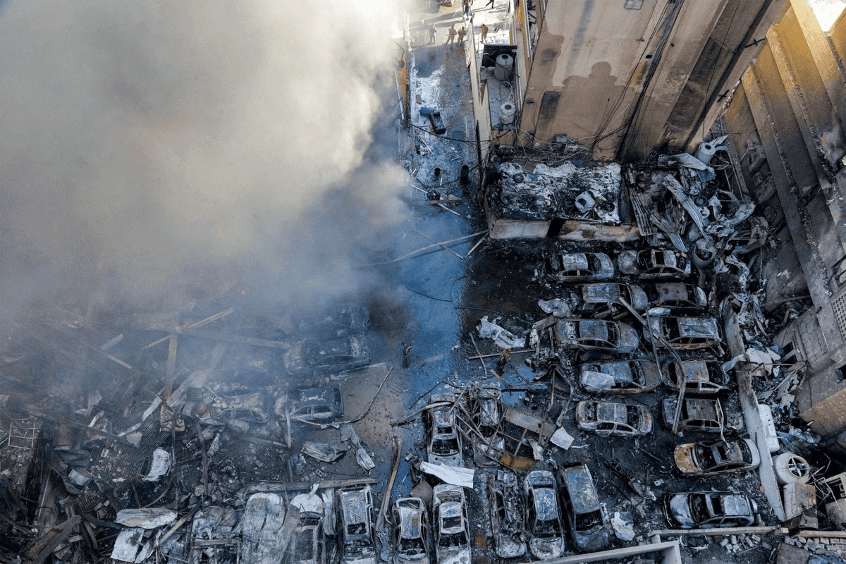 Israeli strikes in Lebanon on Wednesday killed more than 300: ministry