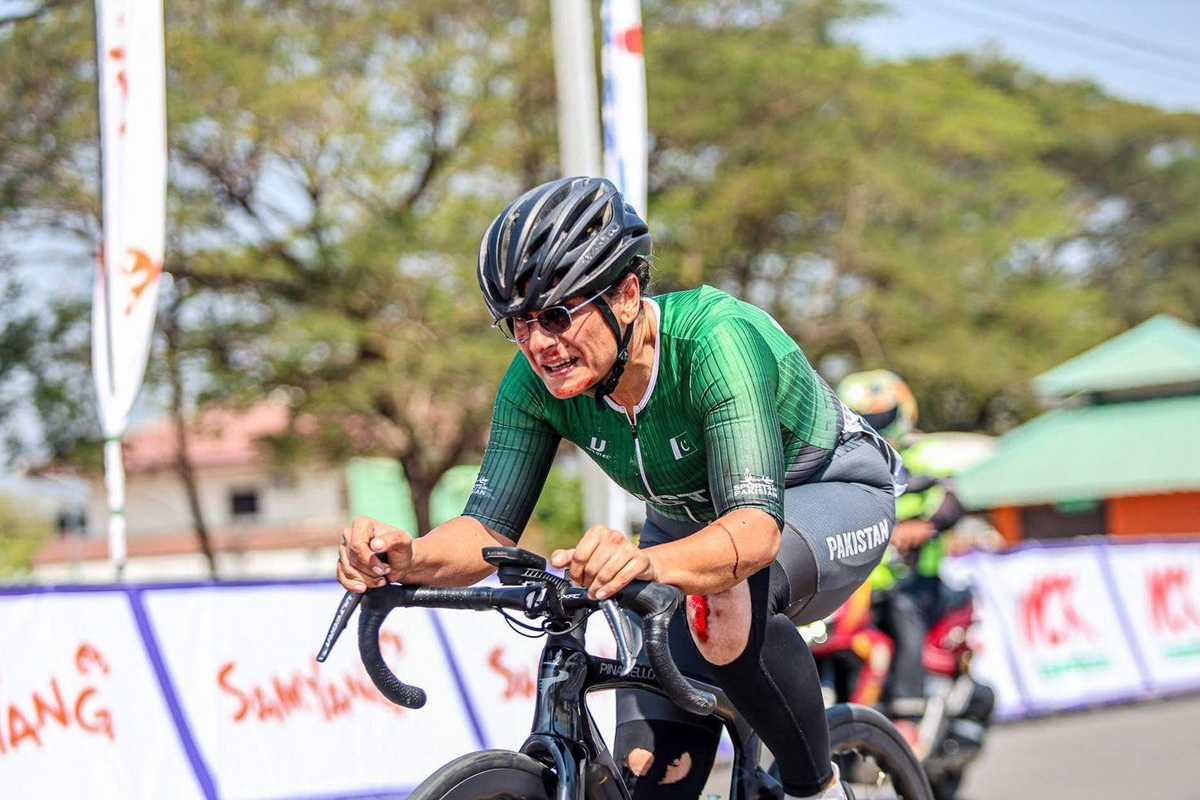 From lockdown rides to championship gold: Rabia Garib’s cycling journey