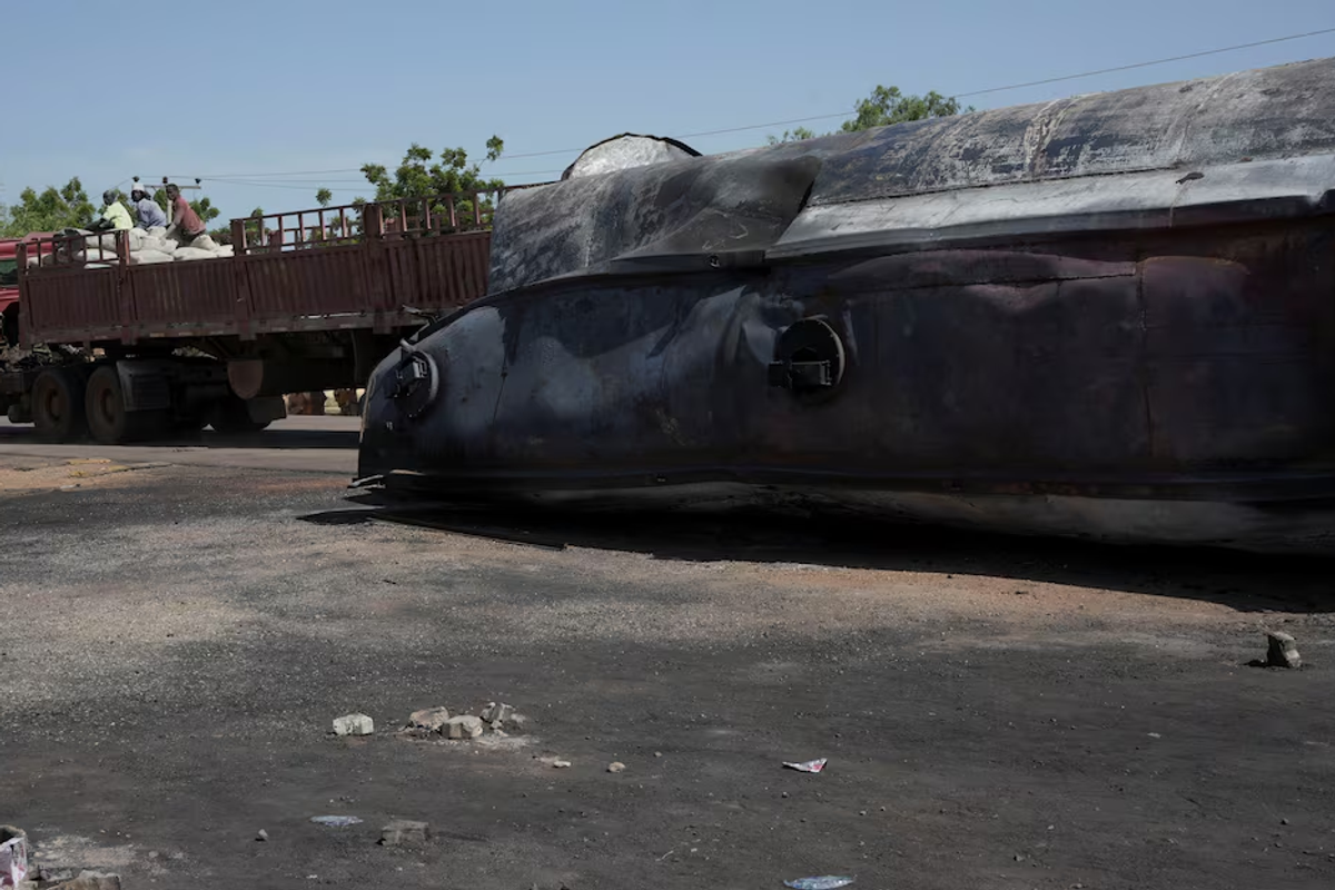 Fuel tanker truck blast kills at least 60 in Nigeria
