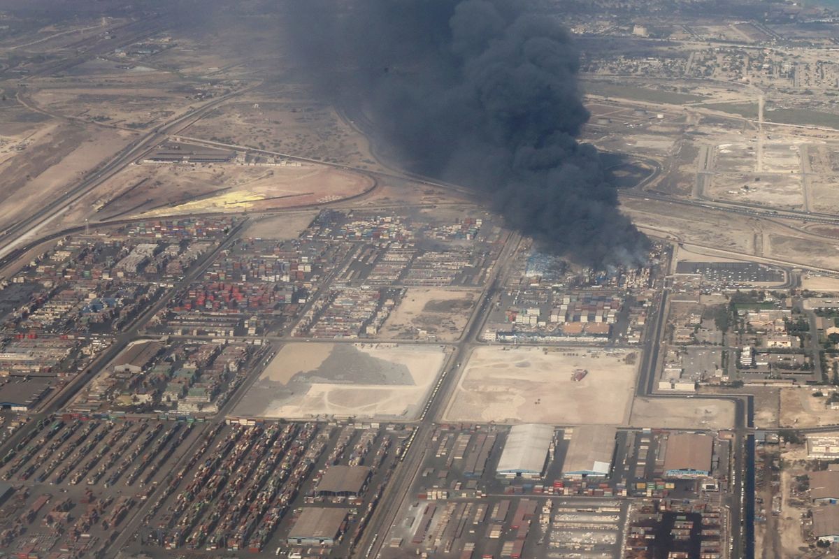 Fires rage 2 days after Iran port blast killed 46