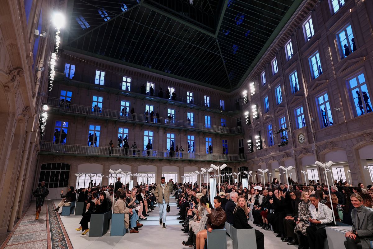 Louis Vuitton's Paris Show evokes spirit of travel with A-List guests
