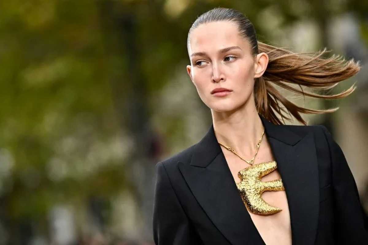 Stella McCartney shows vegan leather and fluffy, recycled knits in Paris