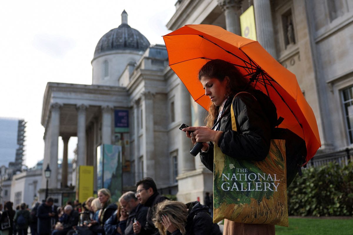 Climate activists throw soup at Van Gogh painting again in London