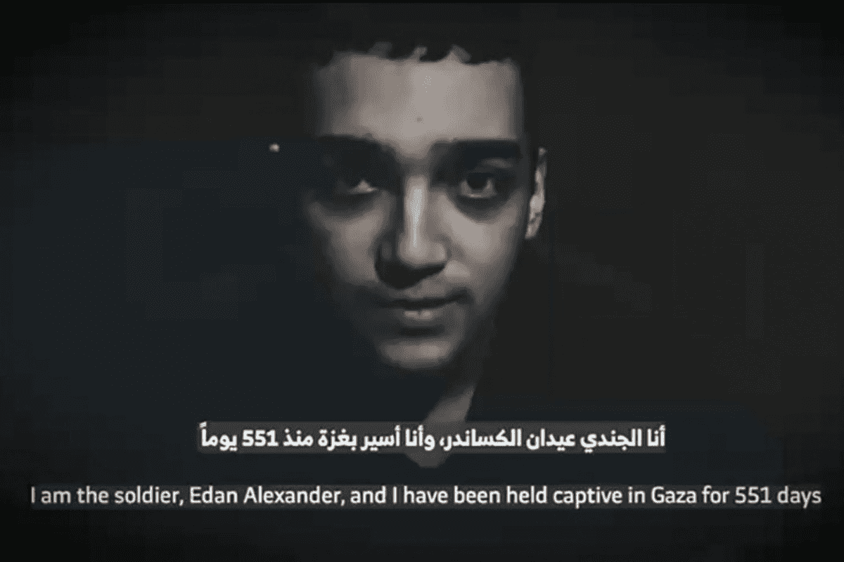 Hamas releases video showing Israeli-American hostage alive