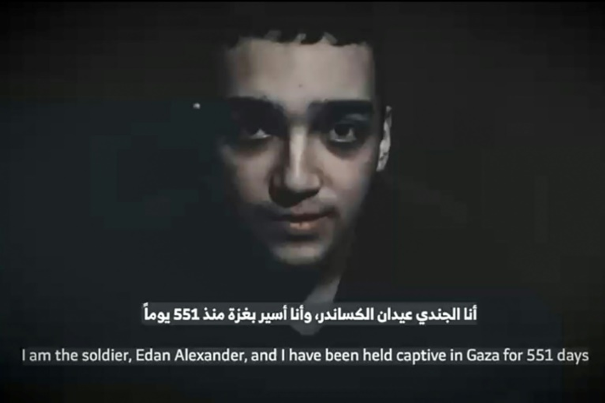 Hamas releases video showing Israeli-American hostage alive