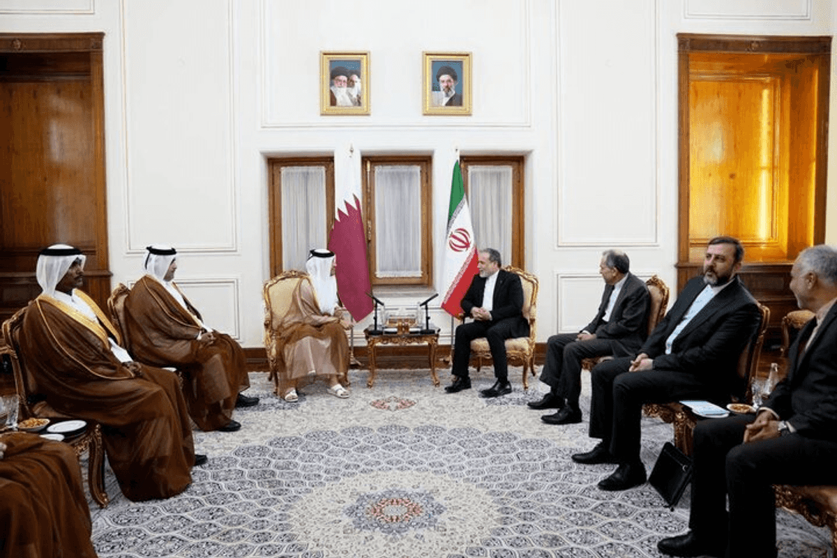 Qatari delegation in Tehran for talks to revive US-Iran negotiations
