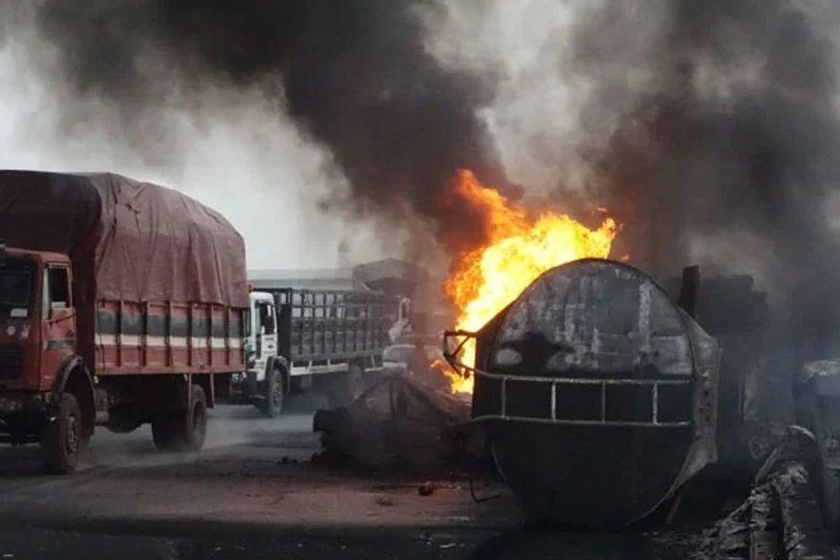 At least 48 killed in Nigerian fuel truck explosion
