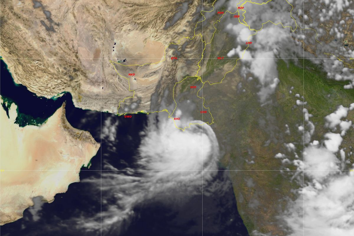 Pakistan braces for potential cyclone as depression over Arabian Sea intensifies