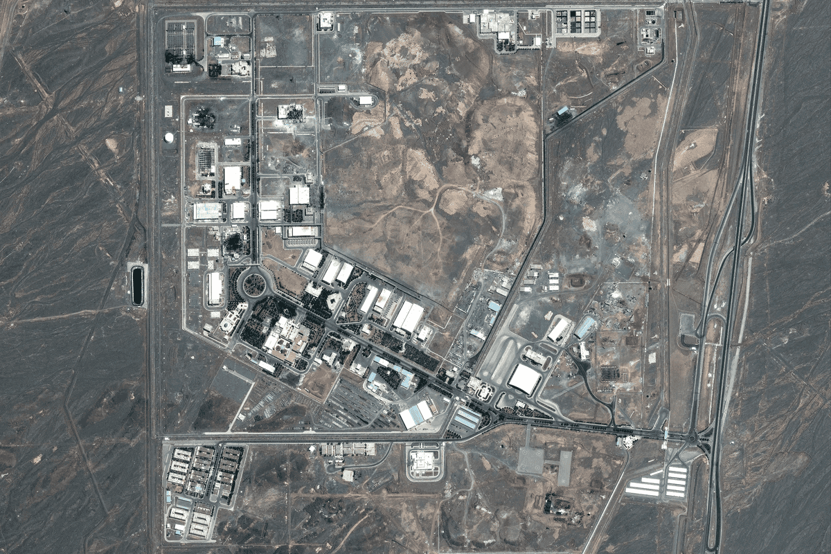 What are the nuclear contamination risks from Israel's attacks on Iran?