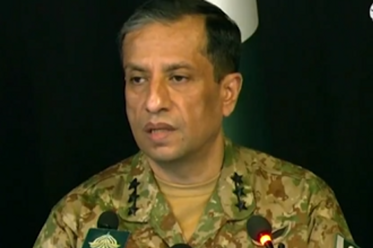 Pakistan military spokesperson warns Afghanistan against 'prioritizing' terrorists over neighbor