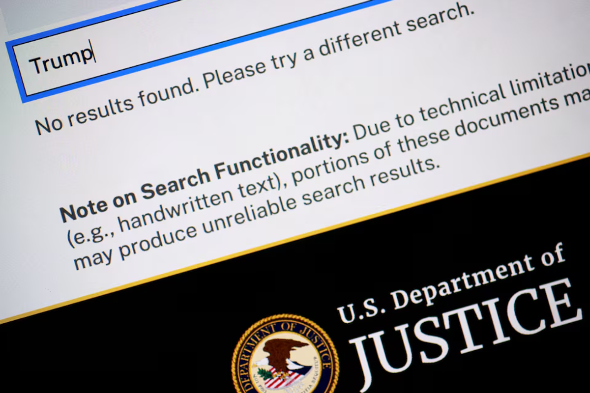 US Epstein files full of famous names, but not Trump's