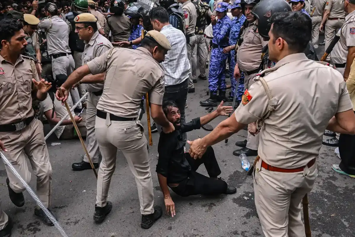 Amnesty International accuses Indian police of using excessive force against youth protesters