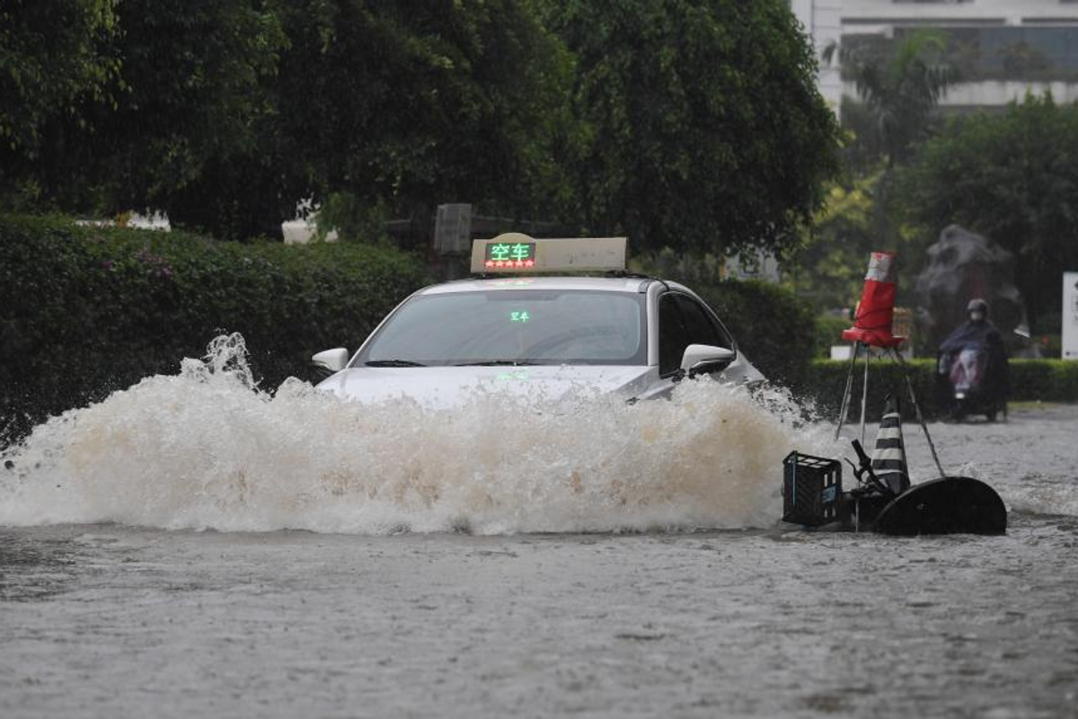 China's 'Hawaii' under water as tropical storm dumps record rainfall