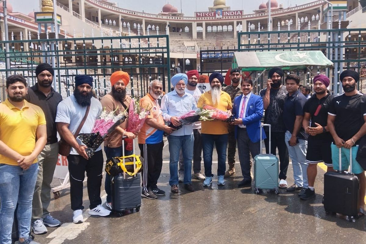 Indian kabaddi team arrives in Pakistan for three-nation series