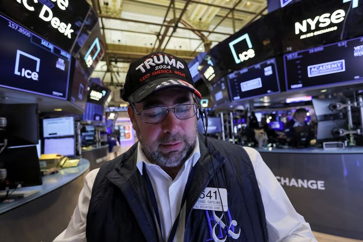 Wall Street hits record high as Trump returns as US president