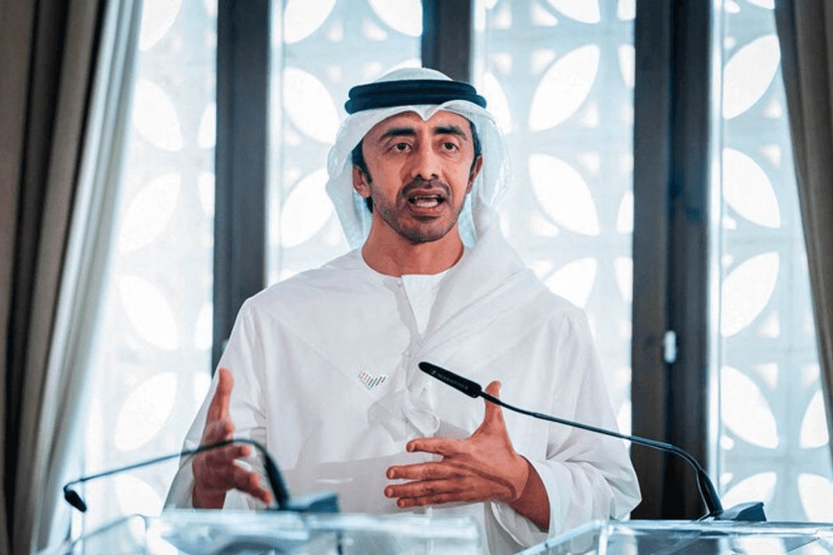 UAE foreign minister speaks with global allies on security after Iran strikes