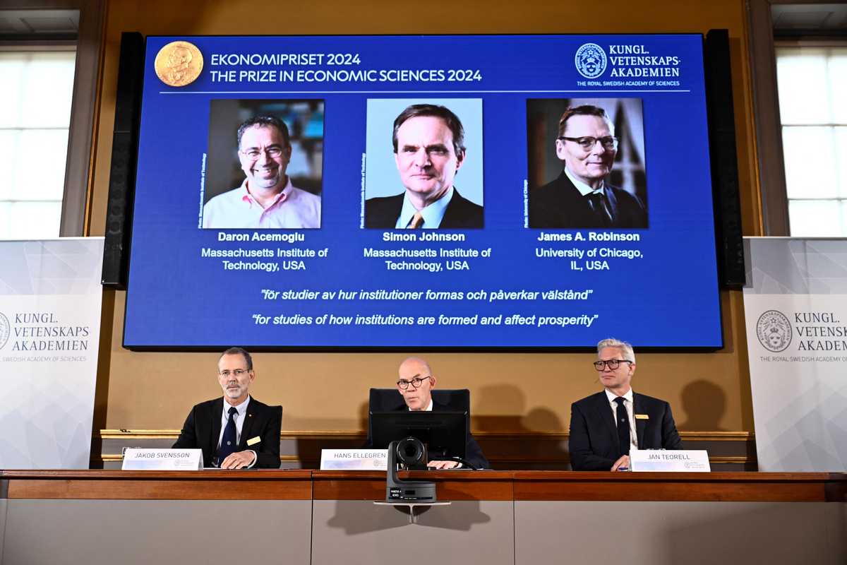 Nobel economics prize goes to inequality researchers on colonization