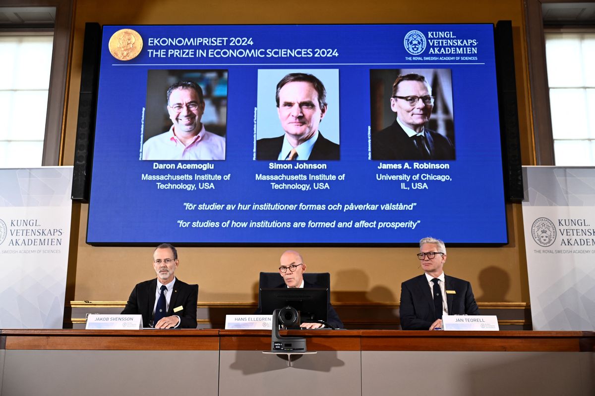 Nobel economics prize goes to inequality researchers on colonization