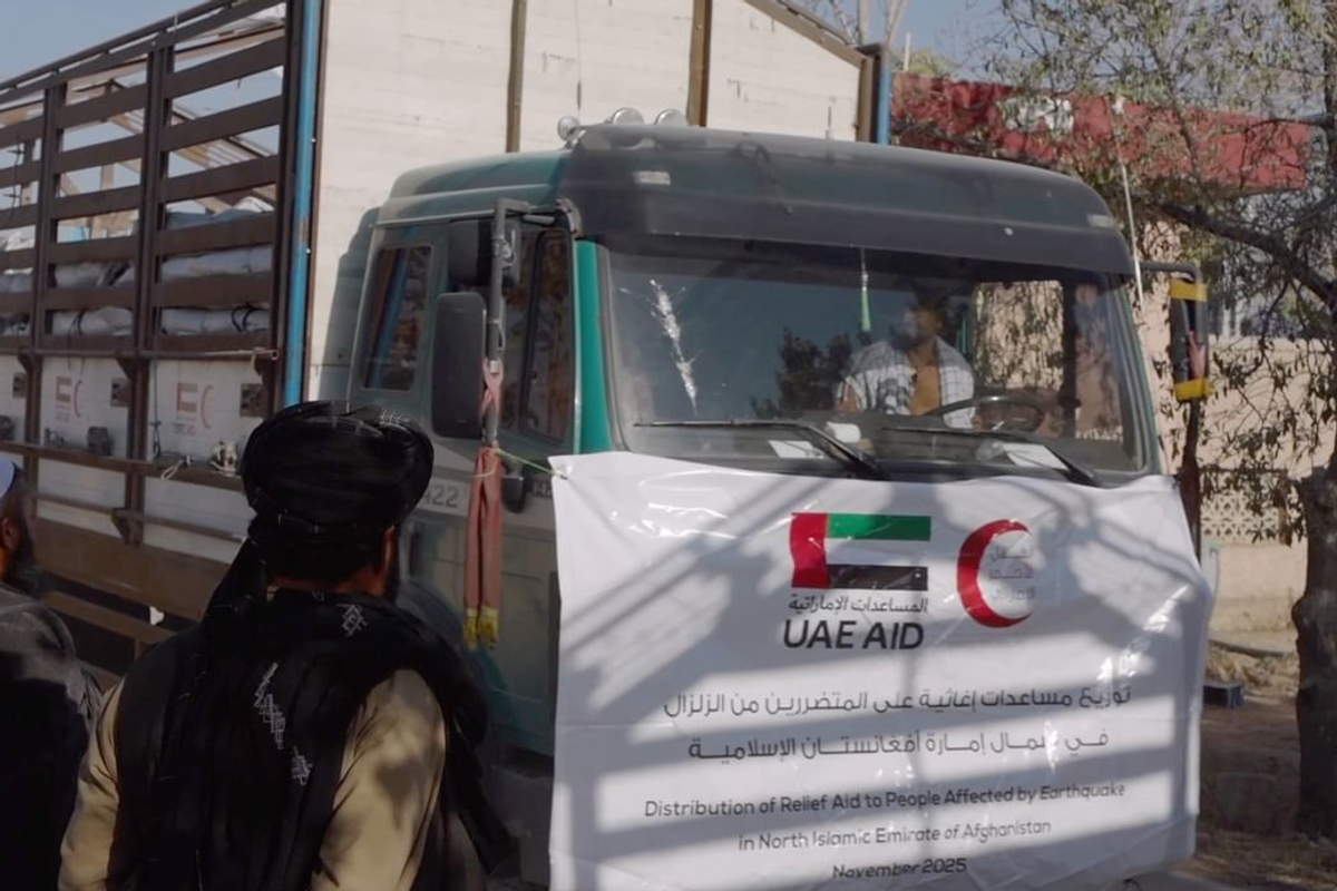 UAE sends new relief shipment to earthquake-hit Afghanistan