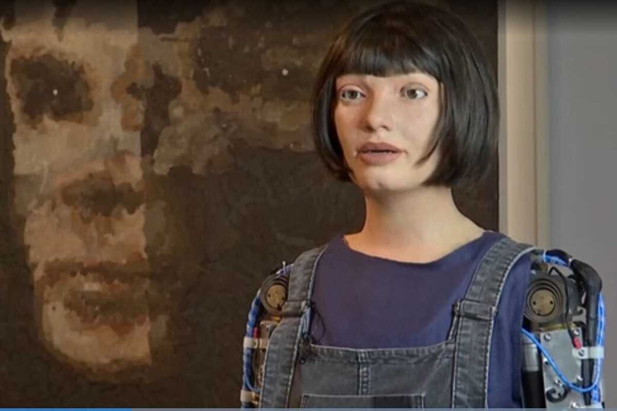 First artwork by humanoid robot sells for over $1.0 million