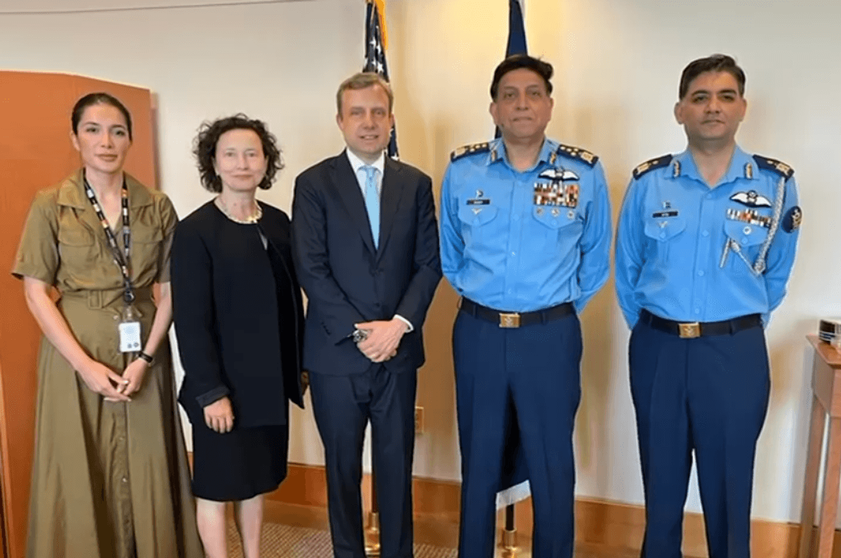 Pakistan air chief visits US, holds talks on security and military ties