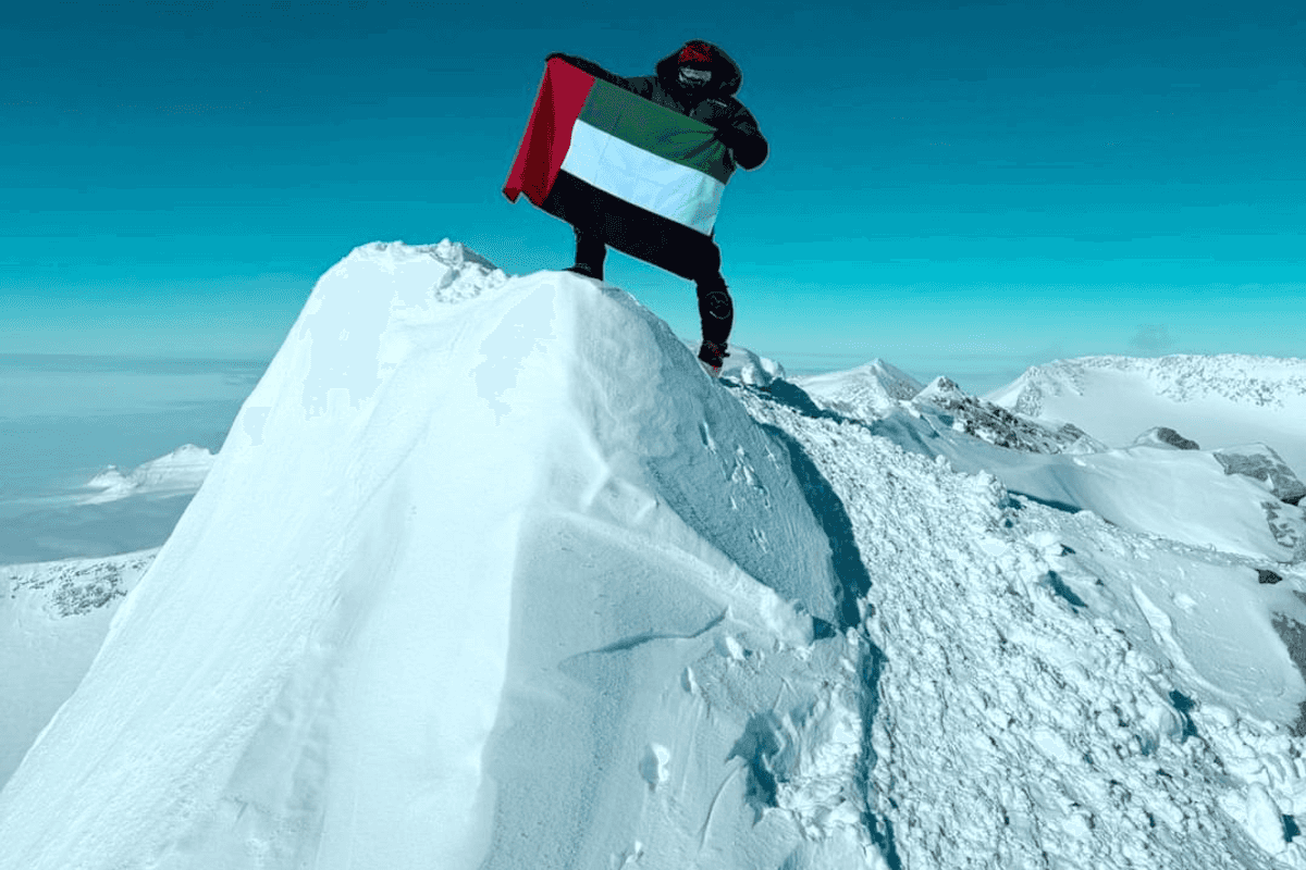 UAE teenager becomes youngest Arab to summit Antarctica’s highest peak
