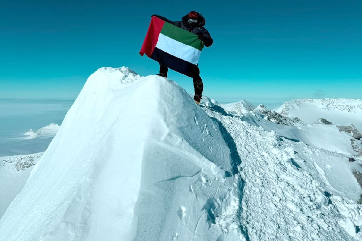 UAE teenager becomes youngest Arab to summit Antarctica’s highest peak