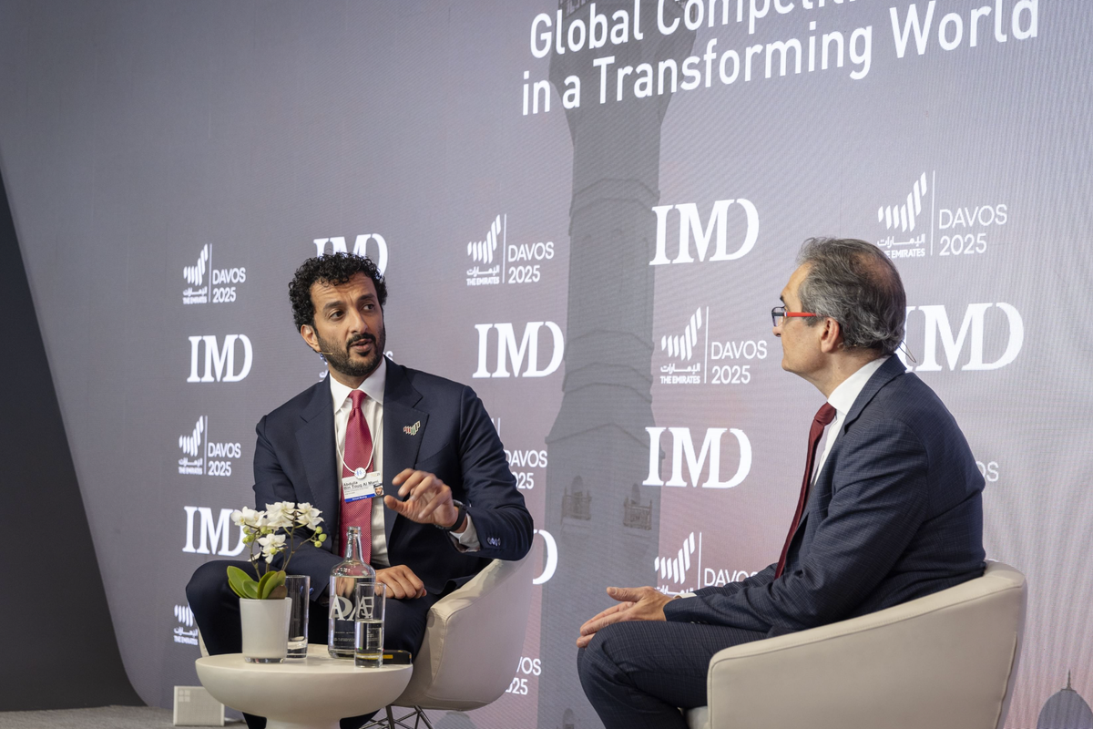 Minister of Economy spotlights UAE’s competitive advantages at Davos 2025