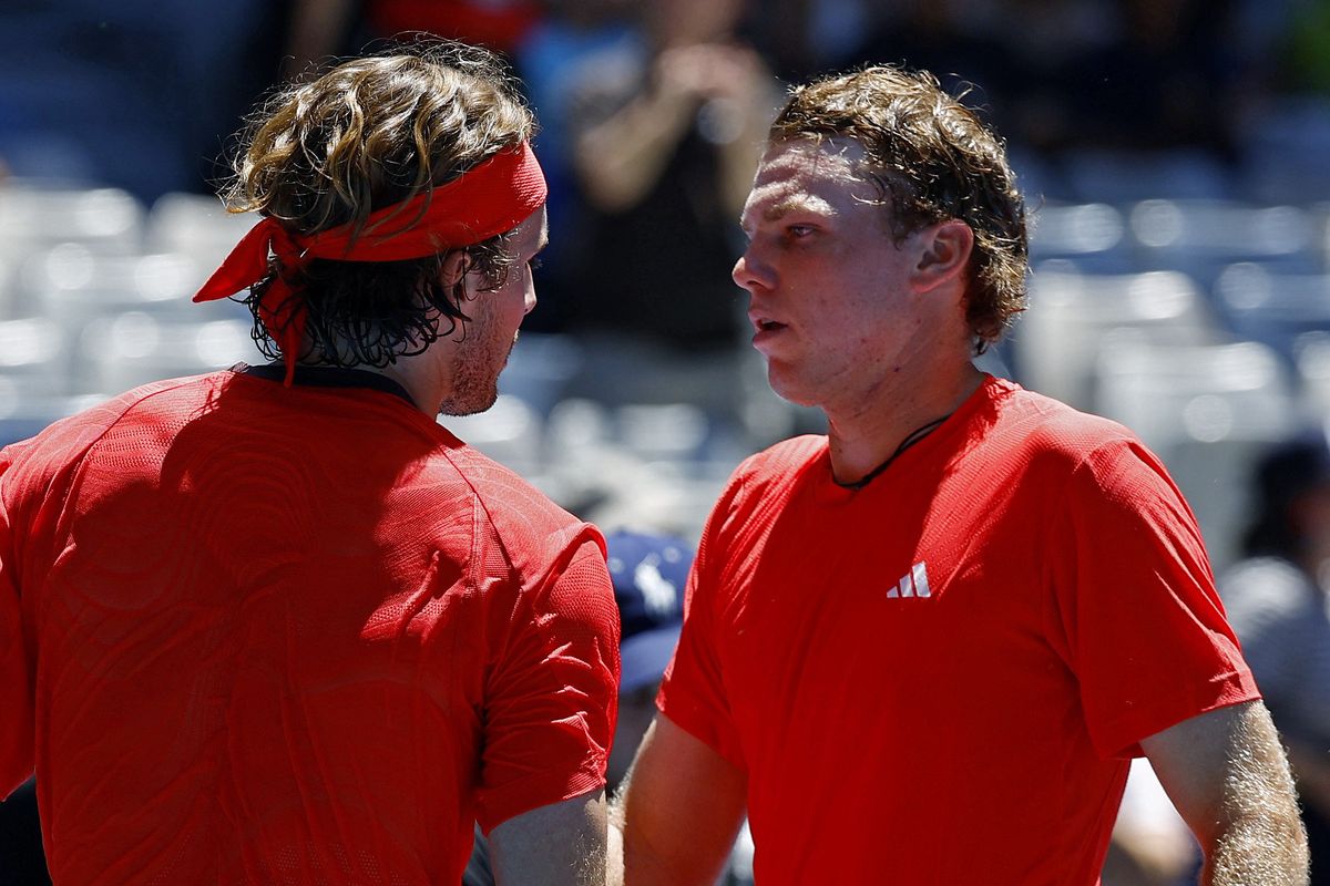 Tsitsipas becomes the first big name to fall at Australian Open