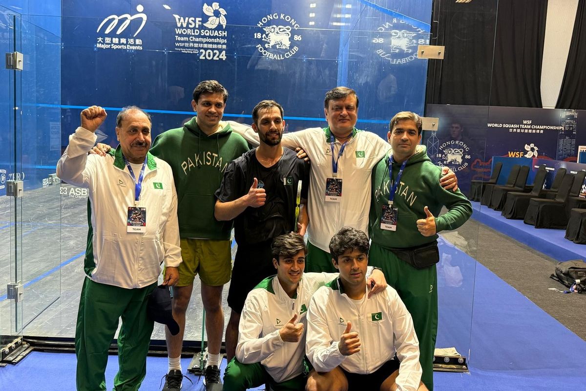 Pakistan's unbeaten run in WSF World Team Squash Championship continues