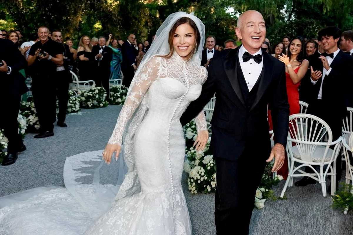Star-studded finale at Bezos and Sanchez's Venice Gala