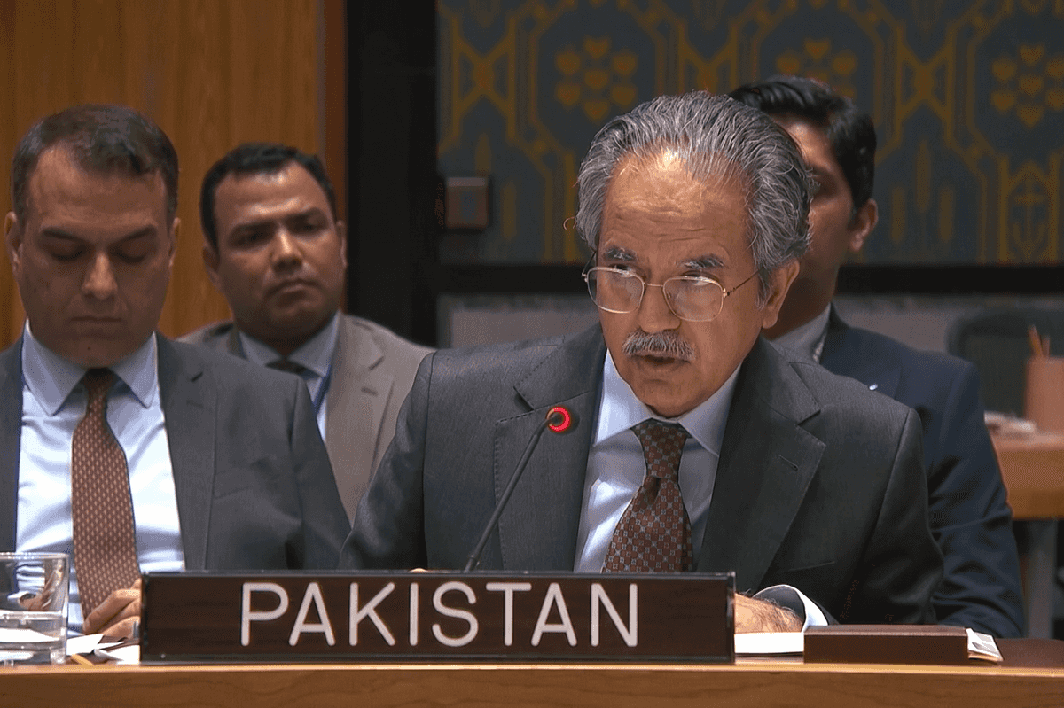 Pakistan defends Afghanistan strikes, accuses India of backing militants at UN