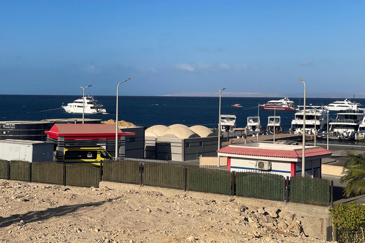 Sixteen missing after tourist boat sinks off Egypt's Red Sea coast