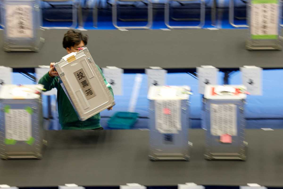 Japan's Takaichi set for landslide election win, exit poll shows