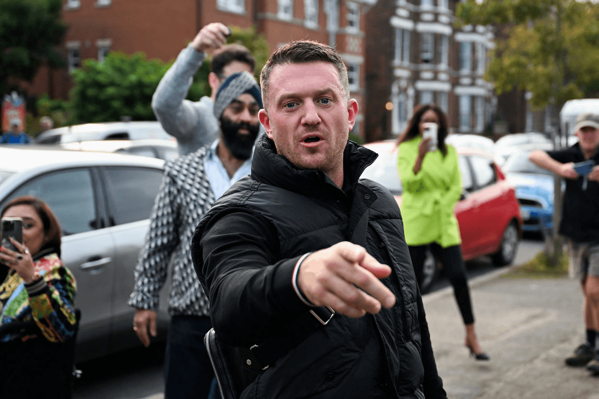UK anti-Islam activist 'Tommy Robinson' charged with harassment of two men