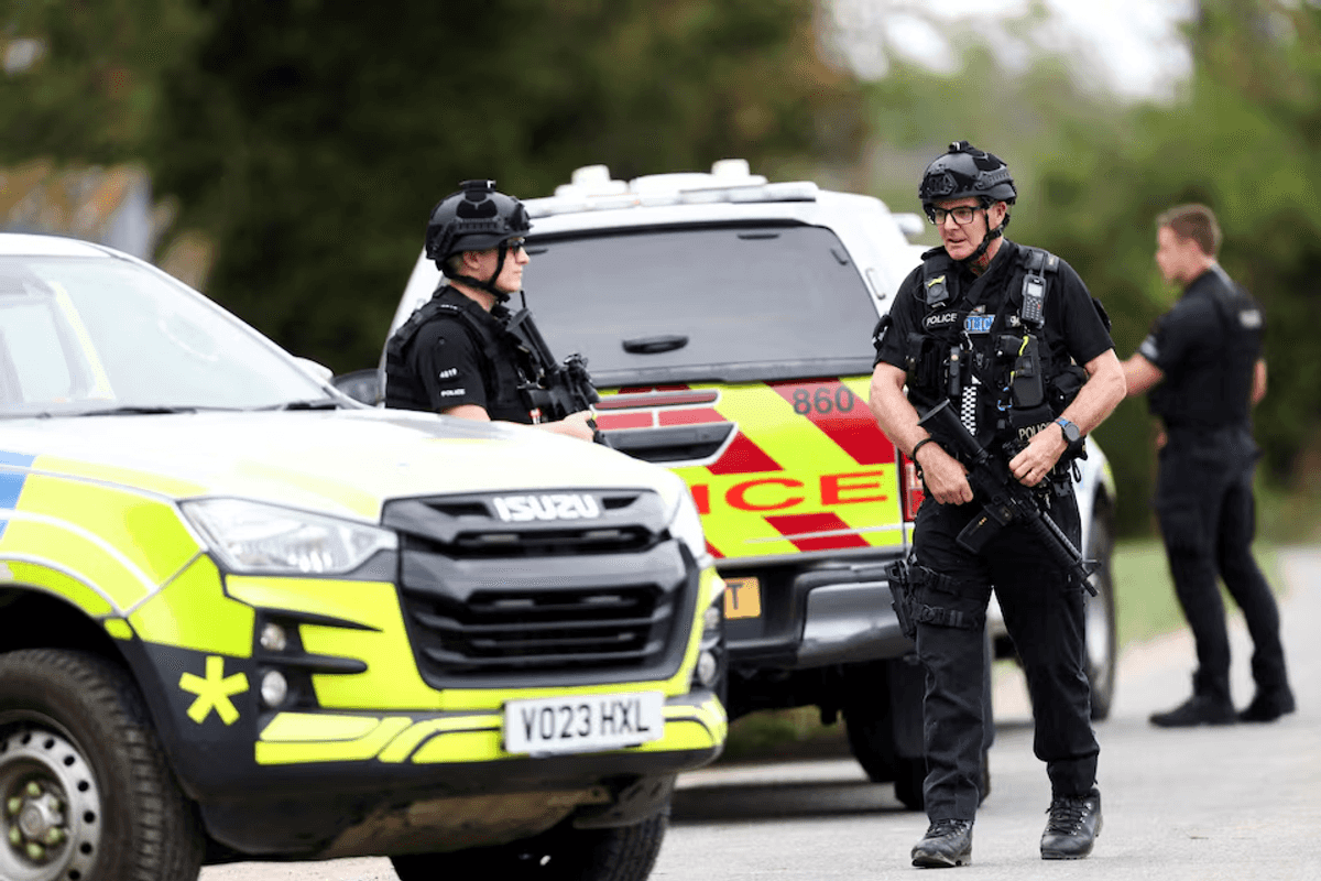 UK police question five men held near RAF Fairford airbase used by US to attack Iran