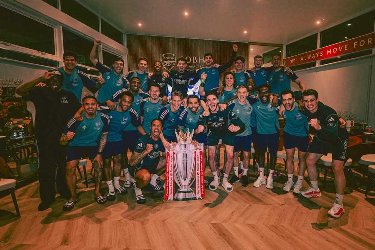 Arsenal crowned Premier League champions for first time in 22 years
