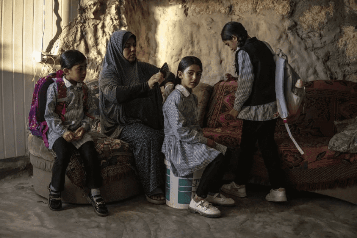 Palestinians turn caves into homes after Israeli demolitions in West Bank