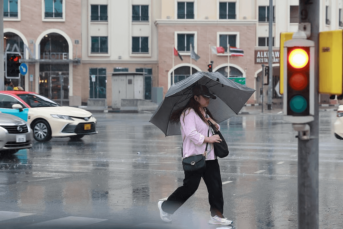 Weaker rain system to bring light showers and breezy winds to UAE