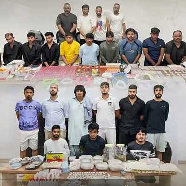 UAE busts drug trafficking plot, arrests 24 suspects