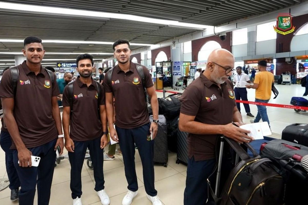 Bangladesh team arrives in Lahore amid tight security