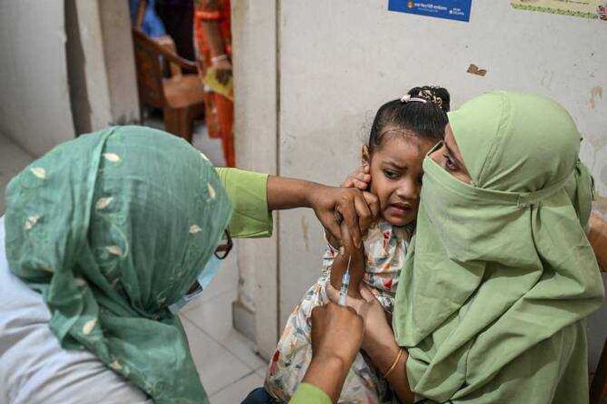Bangladesh fights world's worst measles outbreak as vaccination gaps fuel spread