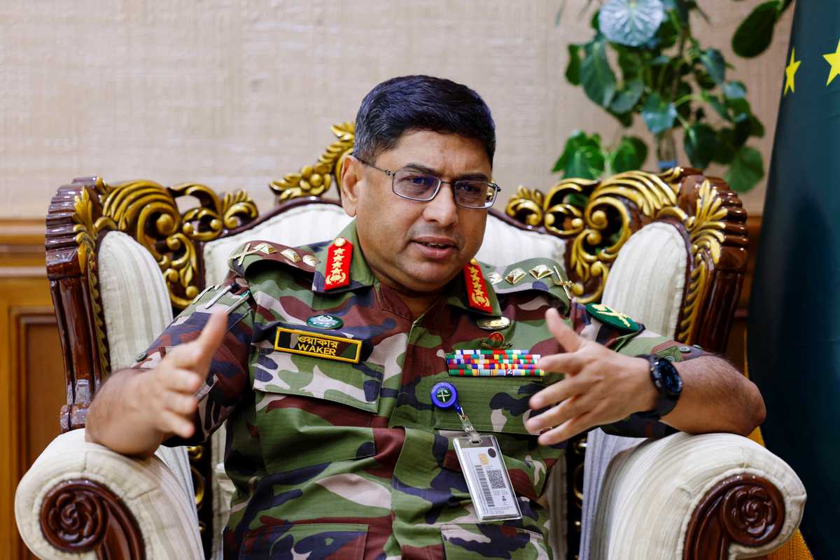 Bangladesh army chief pledges support for Yunus interim government 'come what may'