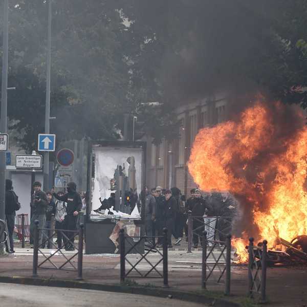 French high school blockades escalate into nationwide clashes, leading to over 400 detentions