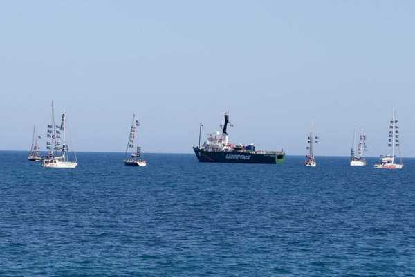 Gaza flotilla organizers say vessels surrounded by Israeli military boats