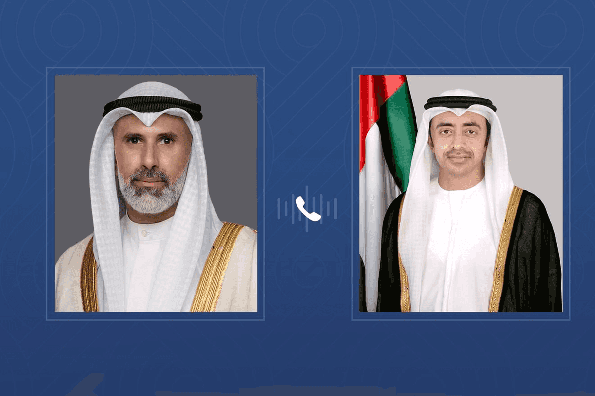 UAE, Kuwait foreign ministers discuss regional tensions in phone call