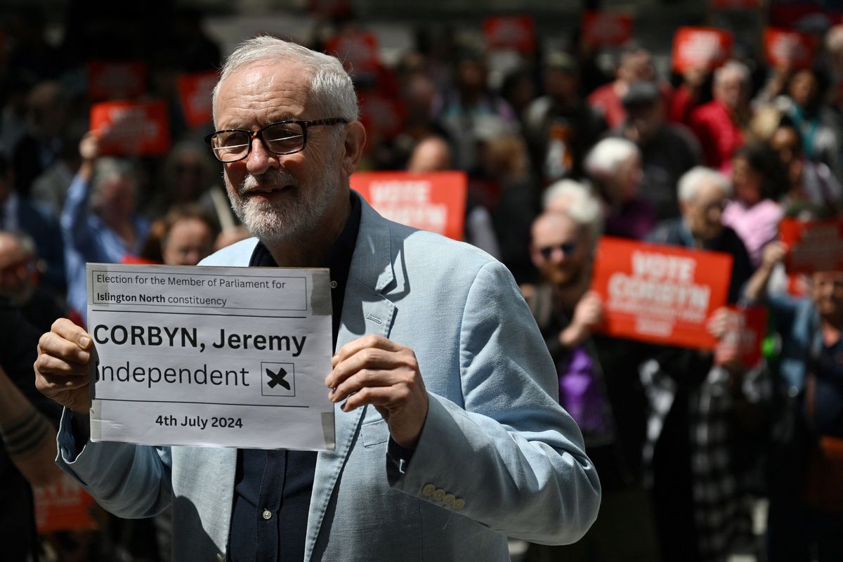 Left-wing champion Corbyn defeats Labour to win parliament seat