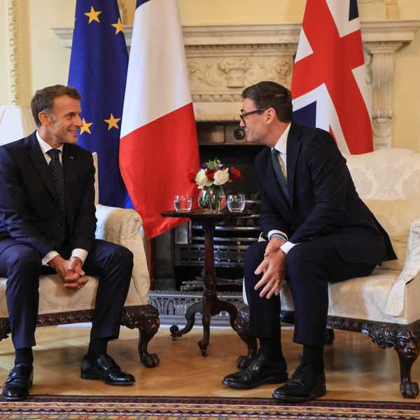 UK Prime Minister Andy Burnham reopens Brexit debate as Emmanuel Macron welcomes potential EU return