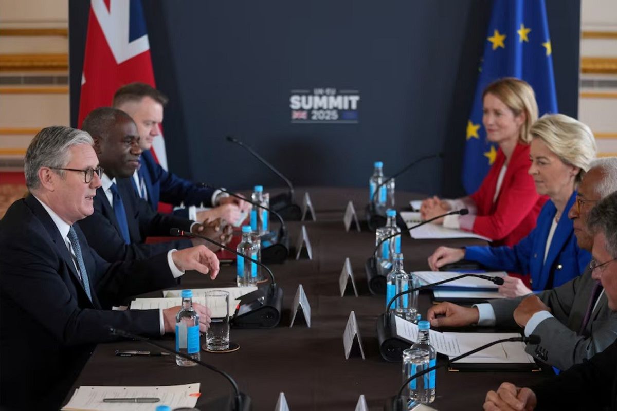Britain, EU agree post-Brexit defense and trade reset