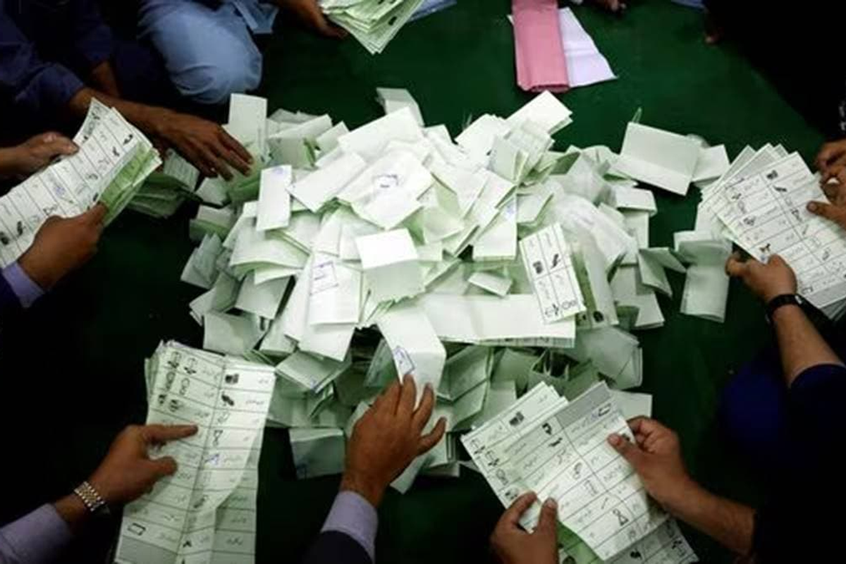Pakistan counts ballots after by-elections in 13 constituencies
